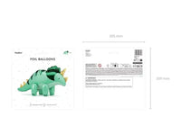 Dinosaurus Folie Ballon 101 cm - Ballonnenshop.nl
