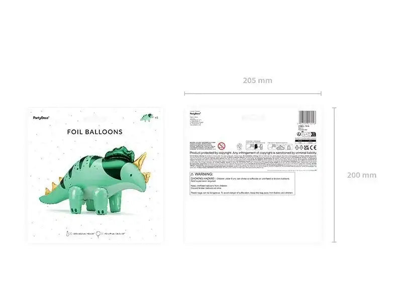 Dinosaurus Folie Ballon 101 cm - Ballonnenshop.nl