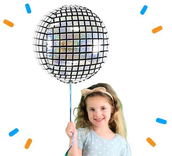 Discobal Helium Ballon - Gevuld Met Helium - 40 cm - Ballonnenshop.nl