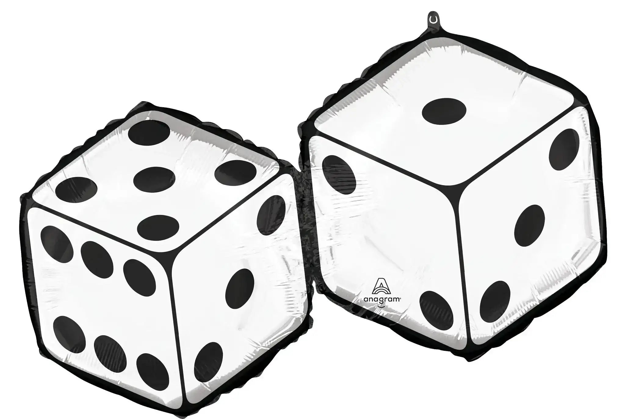 Dobbelstenen - Folie Ballon - 76 cm - Ballonnenshop.nl
