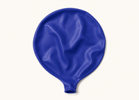 Donker Blauwe Mega Ballon 60 cm - Ballonnenshop.nl