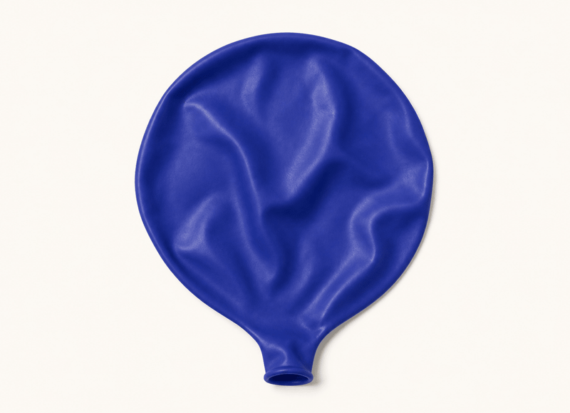 Donker Blauwe Mega Ballon 60 cm - Ballonnenshop.nl