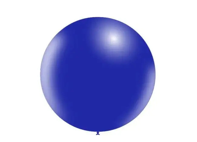 Donker Blauwe Mega Ballon 60 cm - Ballonnenshop.nl