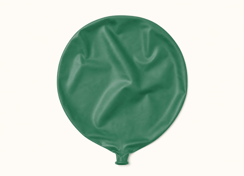 Donker Groene Mega Ballon XL 91 cm - Ballonnenshop.nl