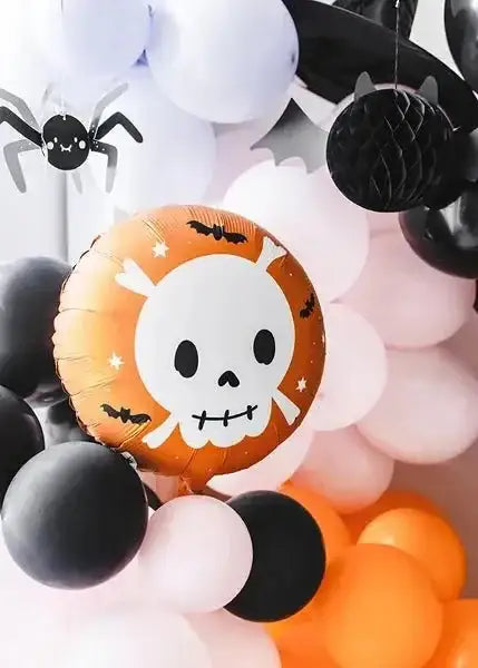 Doodshoofd Folie Ballon - 45 cm - Ballonnenshop.nl