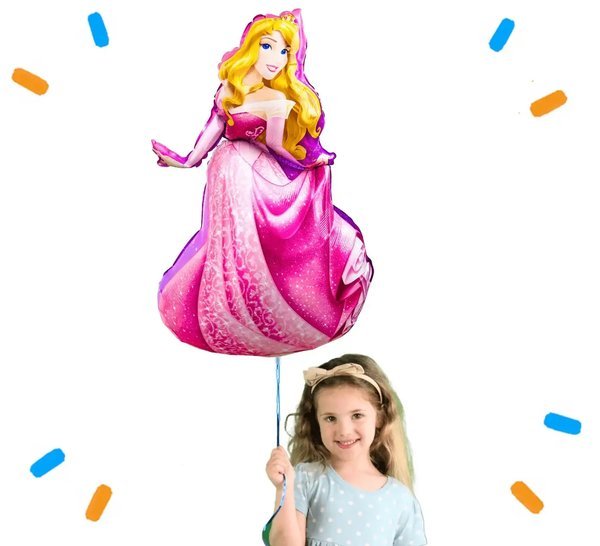 Doornroosje Disney Prinses XL Helium Ballon - Gevuld Met Helium - 86 cm - Ballonnenshop.nl