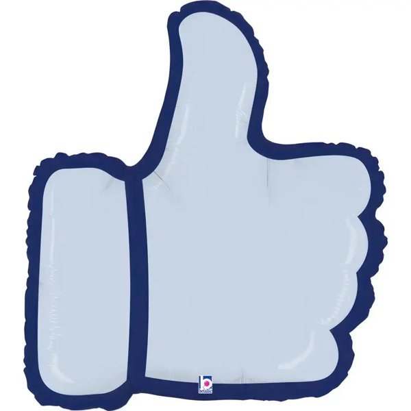 Duim omhoog Helium Ballon - Gevuld Met Helium - 71 cm - Ballonnenshop.nl