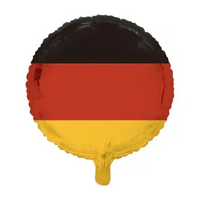 Duitse Vlag Folie Ballon - 45 cm - Ballonnenshop.nl