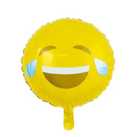 Emoji Lachen Folie Ballon - 45 cm - Ballonnenshop.nl