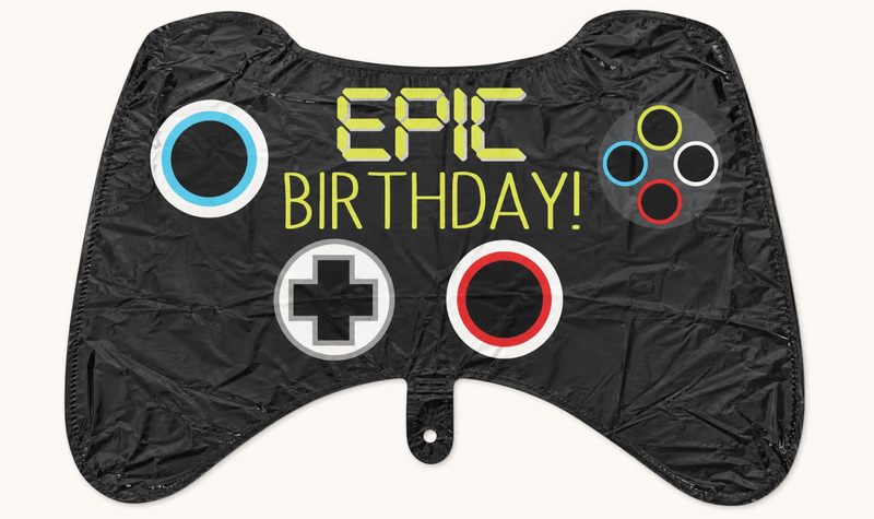 Epic Birthday Game Controller Folie Ballon - 71 cm - Ballonnenshop.nl