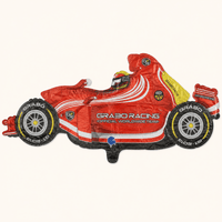 F1 Auto Folie Ballon 124 cm - Ballonnenshop.nl
