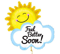 Feel Better Soon Helium Ballon - Gevuld Met Helium - 79 cm - Ballonnenshop.nl