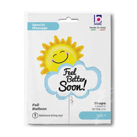 Feel Better Soon Zon Folie Ballon - 79 cm - Ballonnenshop.nl