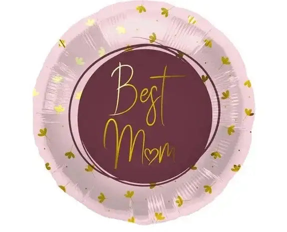 Folie Ballon Best Mum - 45 cm - Ballonnenshop.nl