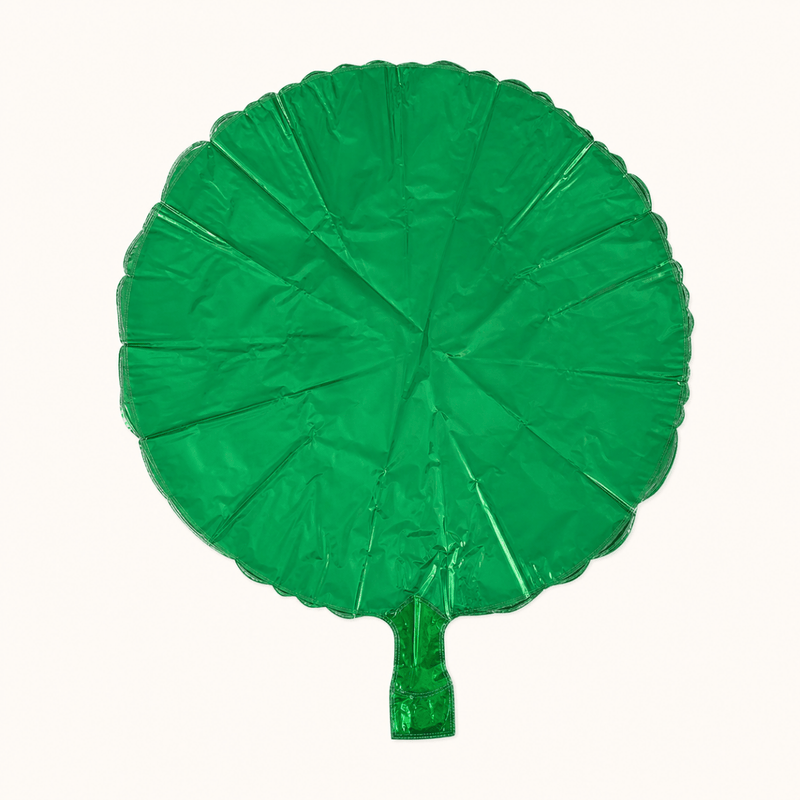 Folie Ballon Rond Groen - 46 cm - Ballonnenshop.nl