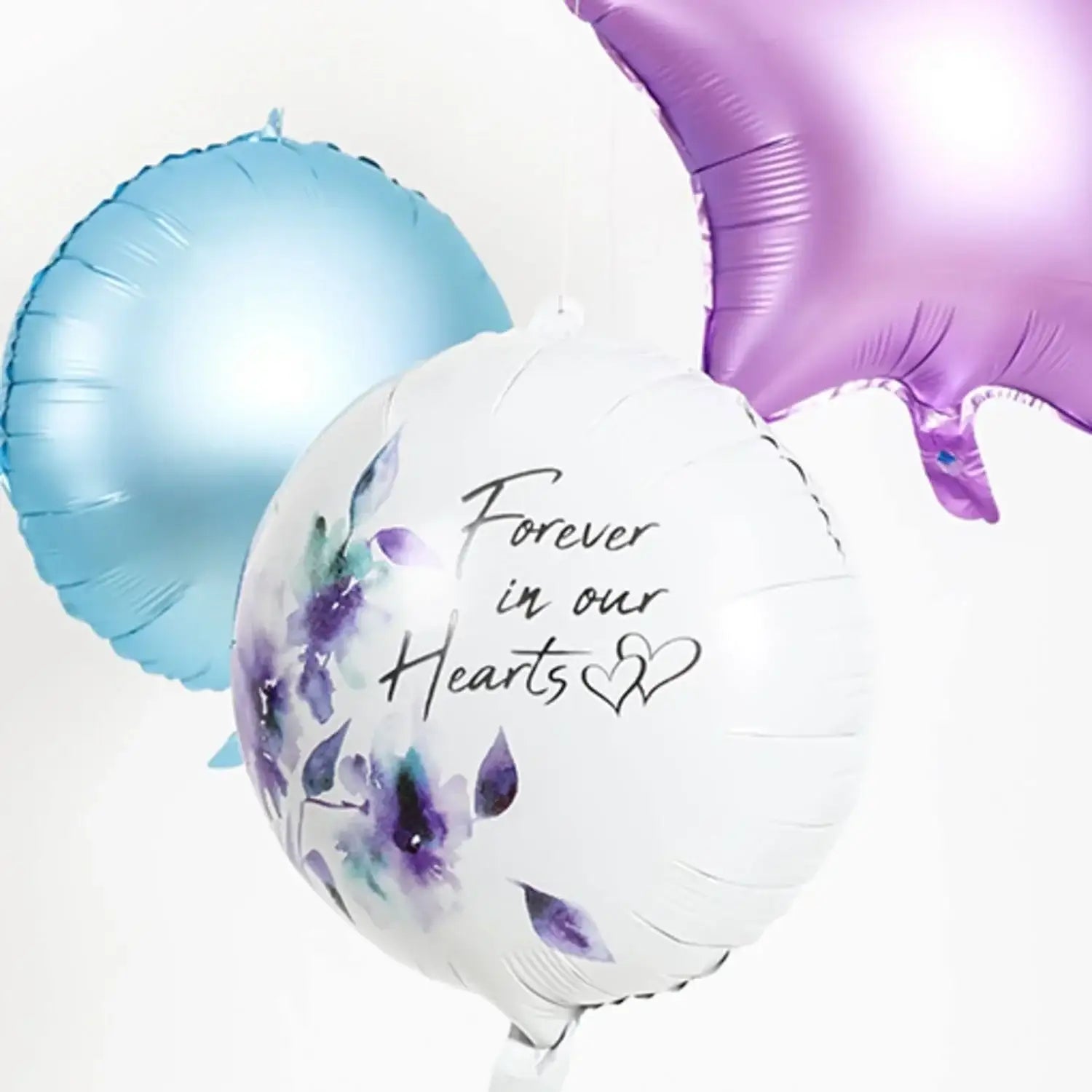 Forever In Our Hearts Folie Ballon - 45 cm - Ballonnenshop.nl