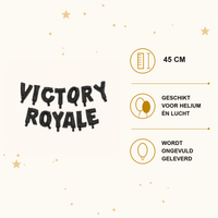 Fortnite Victory Royale Letter Ballonnen - Ballonnenshop.nl