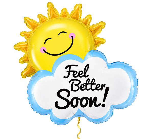Feel Better Soon Helium XL Ballon 79 cm - productfoto