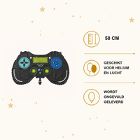 Game Controller Folie Ballon 58 cm - Ballonnenshop.nl