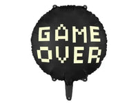 Game Over Folie Ballon 45 cm - Ballonnenshop.nl