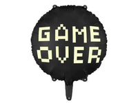 Game Over Helium Ballon - Gevuld Met Helium - 45 cm - Ballonnenshop.nl