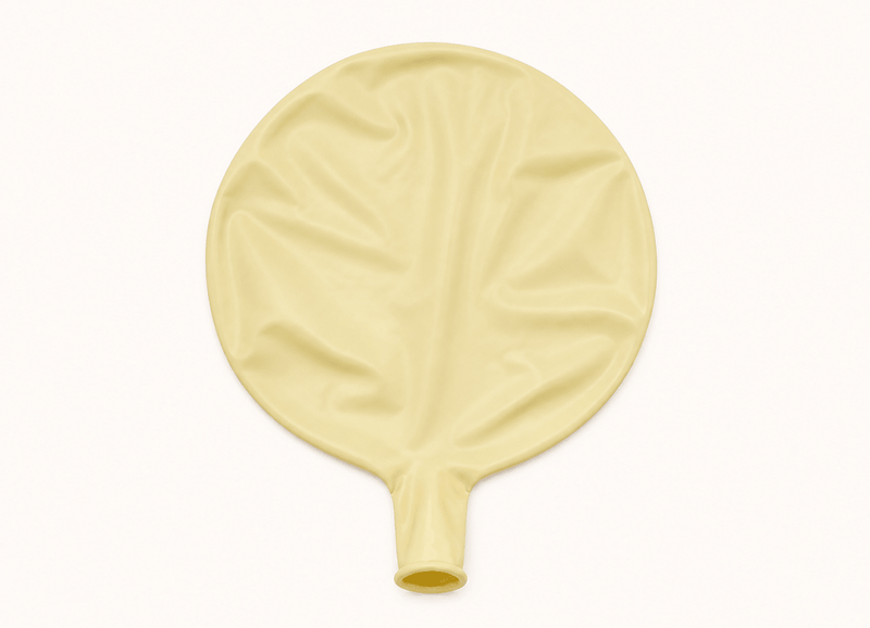 Gele Mega Ballon Pastel 60 cm - Ballonnenshop.nl