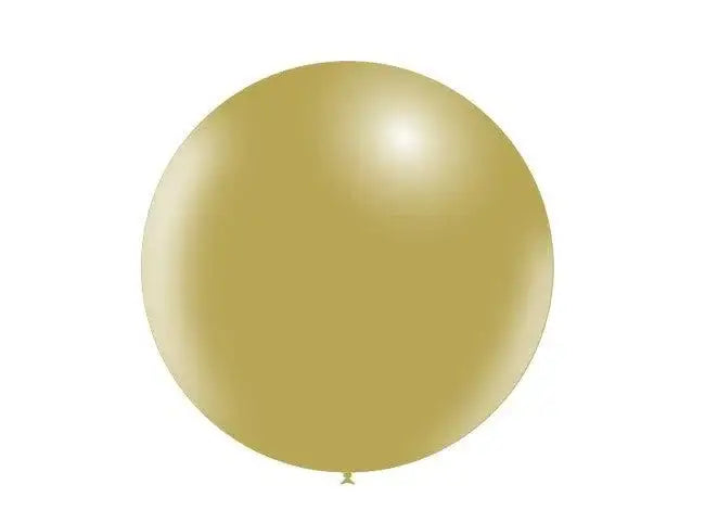 Gele Mega Ballon Vintage 60 cm - Ballonnenshop.nl
