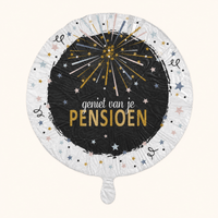 Geniet Van Je Pensioen Folie Ballon - 43 cm - Ballonnenshop.nl