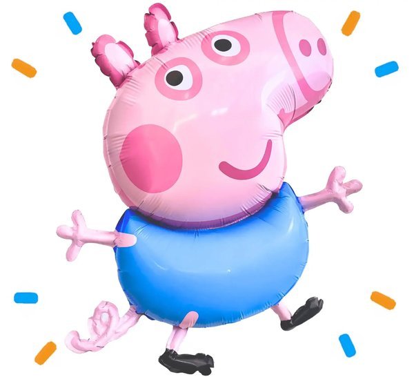 George Helium Ballon - Gevuld Met Helium - 76 cm - Ballonnenshop.nl