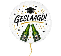 Geslaagd Proost Ballon - Gevuld Met Helium - 46 cm - Ballonnenshop.nl
