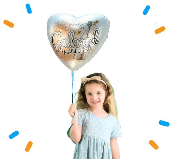 Geslaagd You Did It Helium Ballon - Gevuld Met Helium - 46 cm - Ballonnenshop.nl