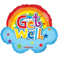 Get Well Folie Ballon - 45 cm - Ballonnenshop.nl