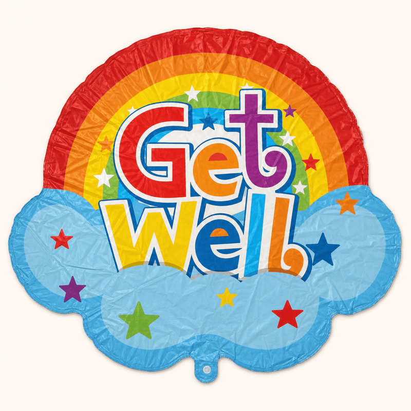 Get Well Folie Ballon - 45 cm - Ballonnenshop.nl