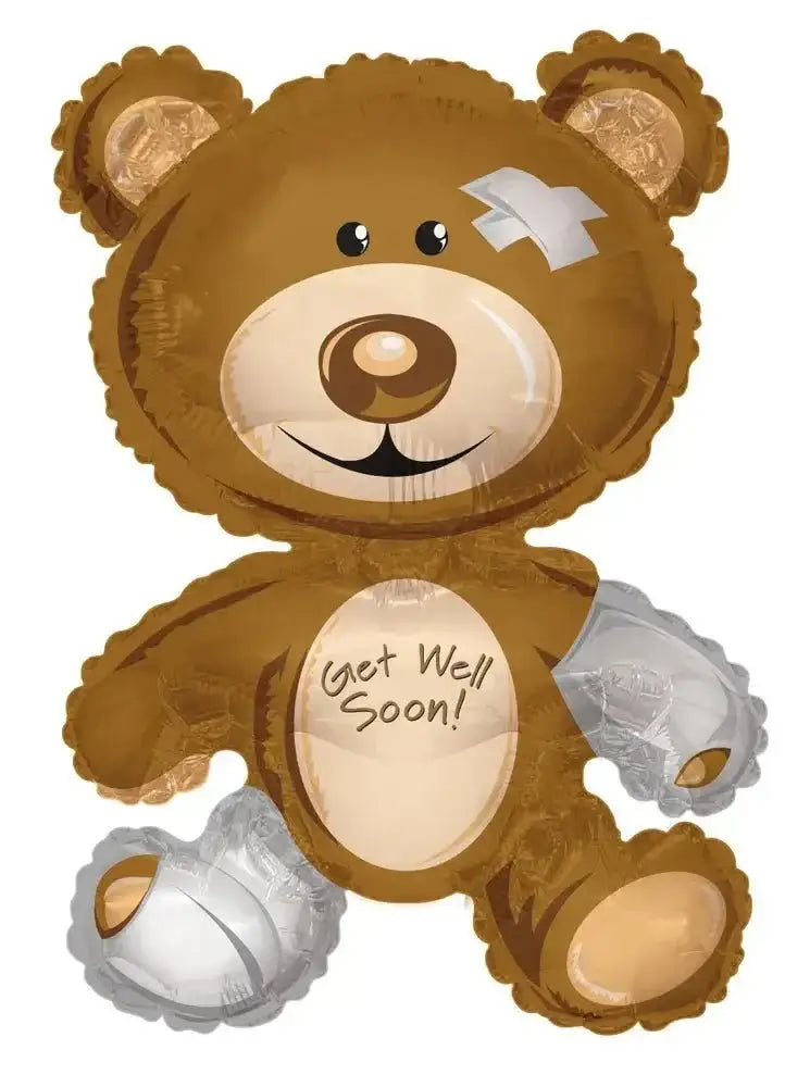 Get Well Soon Beer Folie Ballon - 91 cm - Ballonnenshop.nl