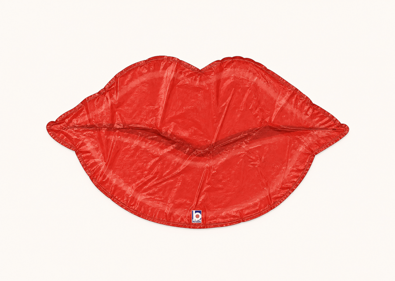 Glitter Lippen - Folie Ballon - 99 cm - Ballonnenshop.nl
