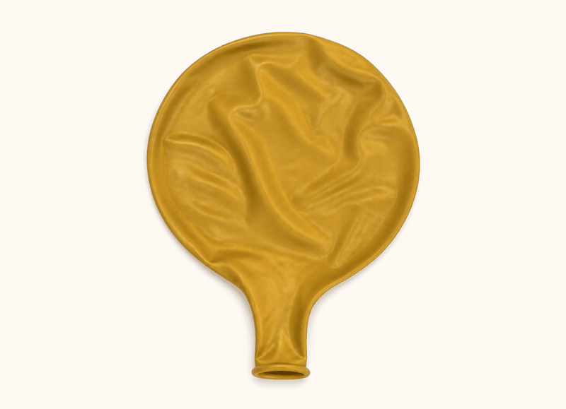 Gouden Mega Ballon Metallic 60 cm - Ballonnenshop.nl