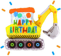 Graafmachine Happy Birthday Helium Ballon - Gevuld Met Helium - 78 cm - Ballonnenshop.nl
