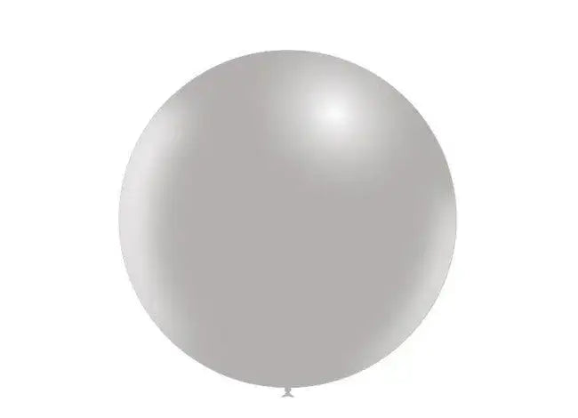 Grijze Mega Ballon 60 cm - Ballonnenshop.nl