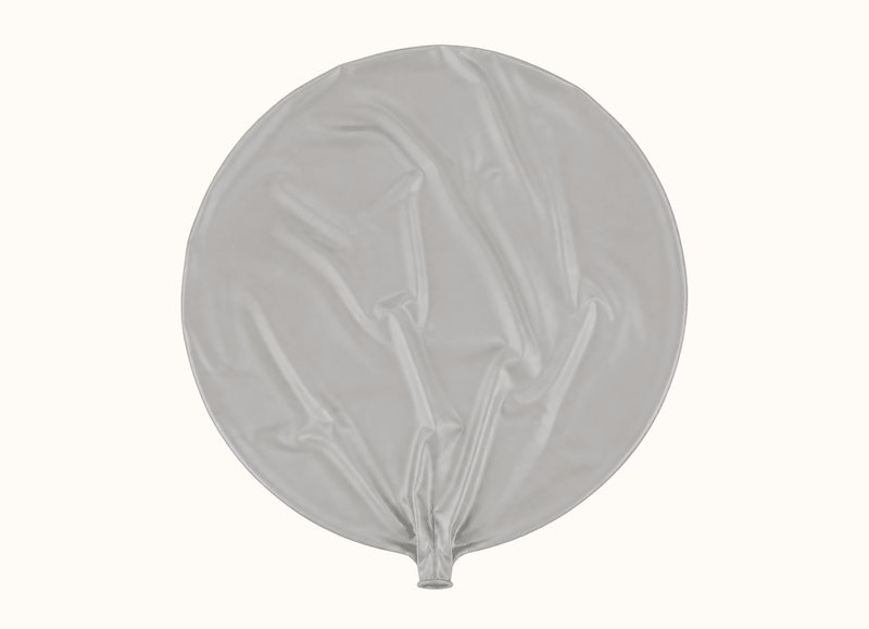Grijze Mega Ballon XL 91 cm - Ballonnenshop.nl
