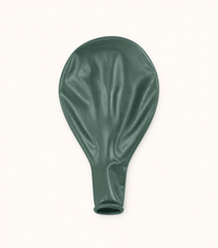 Groene Ballonnen Chroom 10 Stuks 30 cm - Ballonnenshop.nl