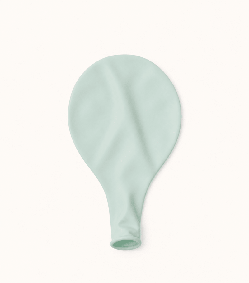 Groene Ballonnen Pastel 10 Stuks 30 cm - Ballonnenshop.nl