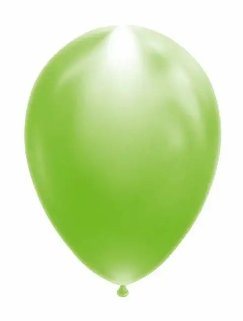 Groene Led Ballonnen - 5 stuks - 25 cm - Ballonnenshop.nl