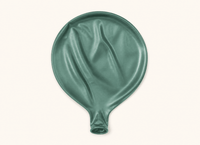 Groene Mega Ballon Chroom 60 cm - Ballonnenshop.nl