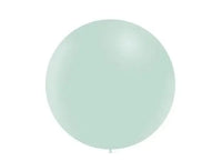 Groene Mega Ballon Pastel 60 cm - Ballonnenshop.nl