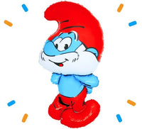 Grote Smurf Helium Ballon - Gevuld Met Helium - 84 cm - Ballonnenshop.nl