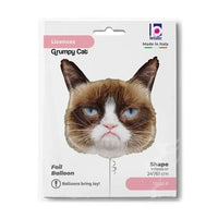 Grumpy Cat Helium Ballon - Gevuld Met Helium - 61 cm - Ballonnenshop.nl