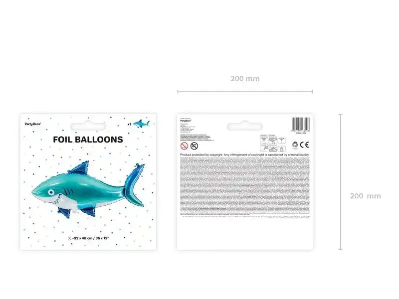 Haai Folie Ballon 102 cm - Ballonnenshop.nl