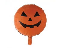 Halloween Pompoen Folie Ballon - 45 cm - Ballonnenshop.nl
