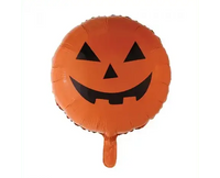Halloween Pompoen Helium Ballon - Gevuld Met Helium - 45 cm - Ballonnenshop.nl