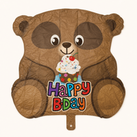 Happy Birthday Beer Folie Ballon - 46 cm - Ballonnenshop.nl